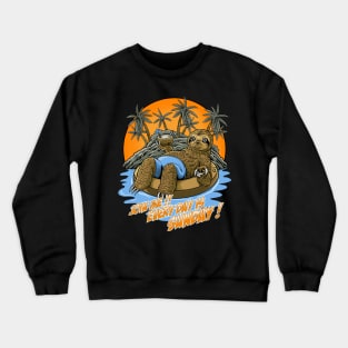 everyday is sunday Crewneck Sweatshirt